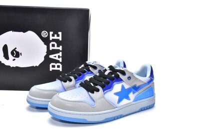 A Bathing Ape Bape SK8 Sta Blue White                1I30-191-003