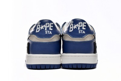 A Bathing Ape Bape SK8 Sta Blue Grey     1I80-191-010