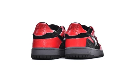 A Bathing Ape Bape SK8 Sta Red Black            001FWH801003_RED_A