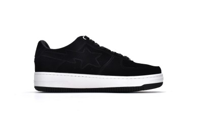 A Bathing Ape Bape Sta Black Suede           1H70-191-004