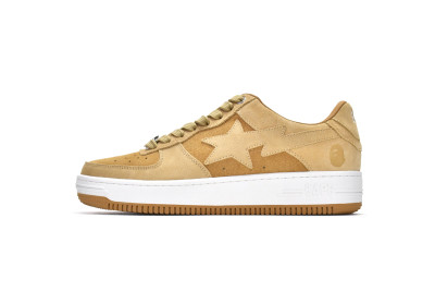 A Bathing Ape Bape Sta Beige Suede              1H70-191-004