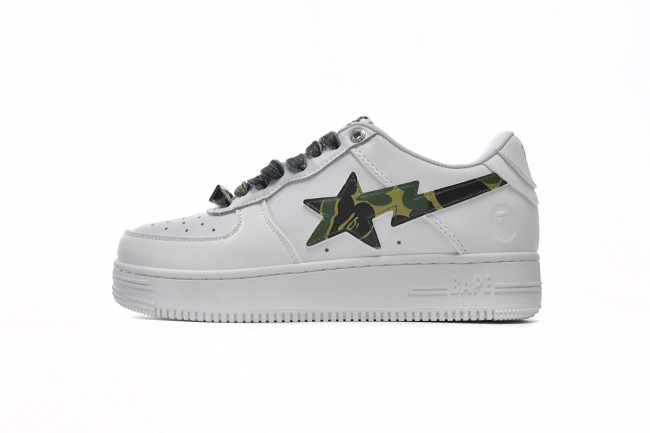 A Bathing Ape Bape Sta ABC Camo White Green (2022)           1I70191005-GRN