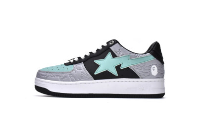 A Bathing Ape Bape Sta Low Grey Green      001FWH701002_GRN_A