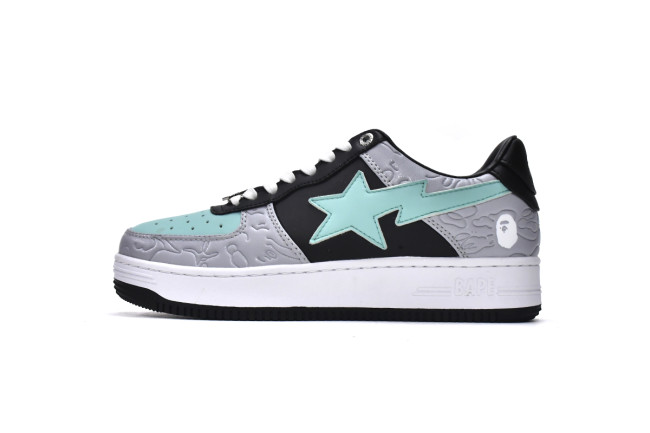 A Bathing Ape Bape Sta Low Grey Green      001FWH701002_GRN_A