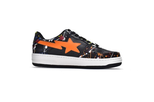 A Bathing Ape Bape Sta Paint Black    0ZXSHM191009I-BKZ