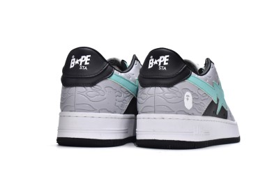 A Bathing Ape Bape Sta Low Grey Green      001FWH701002_GRN_A