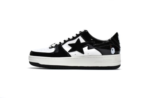 A Bathing Ape Bape Sta Low Black             001FWH701001_BLK_A