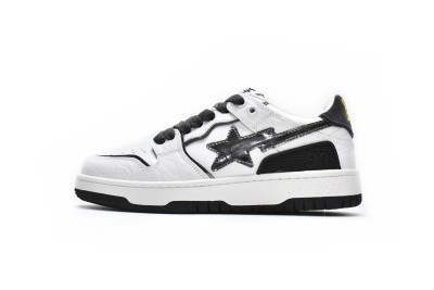 A Bathing Ape Bape SK8 Sta White Silver          001FWH801020_WHT_A