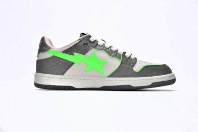 A Bathing Ape Bape SK8 Sta Grey Green         001FWH801018_GRA_A