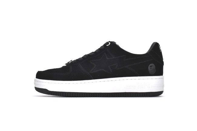 A Bathing Ape Bape Sta Black Suede           1H70-191-004