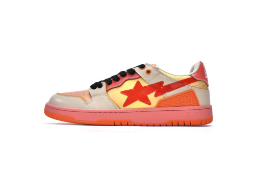 A Bathing Ape Bape SK8 Sta Orange         1I30-191-003