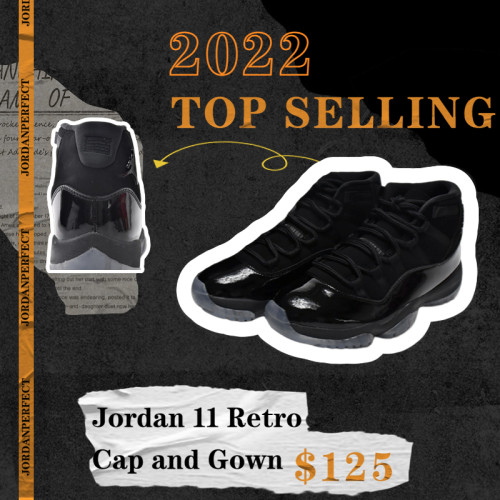 Jordan 11 Retro Cap and Gown     378037-005