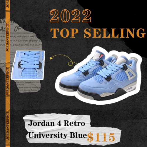 Jordan 4 Retro University Blue    CT8527-400