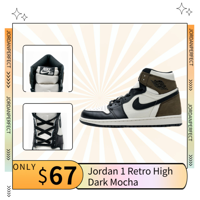 Jordan 1 Retro High Dark Mocha      555088-105