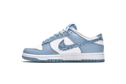 Nike Dunk Low Essential Paisley Pack Worn Blue (Women's)        DH4401-101