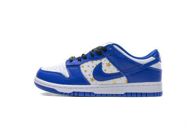 Nike SB Dunk Low Supreme Stars Hyper Royal (2021)      DH3228-100