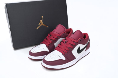 Jordan 1 Low Noble Red   553558-604