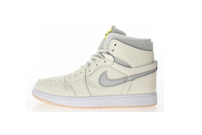 Jordan 1 High Zoom Air CMFT Pearl White (Women's)        CT0979-107