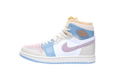 Jordan 1 High Zoom Air CMFT Pink Oxford (Women's)       DQ5092-651