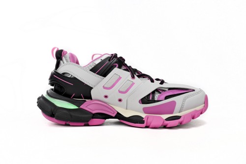 Bale*ci*ga Track LED Grey Pink Black (Women's)         555032W3AD31252