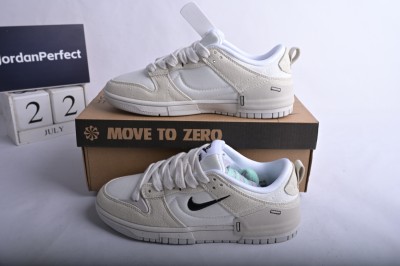 Nike Dunk Low Disrupt 2 Pale Ivory Black (Women's)    DH4402-101