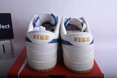 Nike Dunk Low SE Sail Dark Marina Blue       DX3198-133