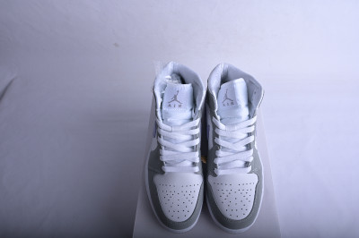 Jordan 1 Mid Wolf Grey Aluminum (W)       BQ6472-105