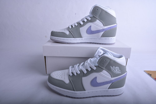 Jordan 1 Mid Wolf Grey Aluminum (W)       BQ6472-105