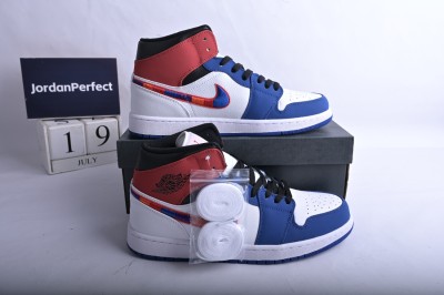 Jordan 1 Mid Multi-Color Swoosh       852542-146