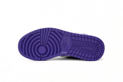 Jordan 1 Low Court Purple Black      553558-501