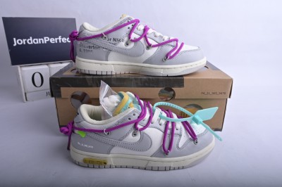 Nike Dunk Low Off-White Lot 21          DM1602-100