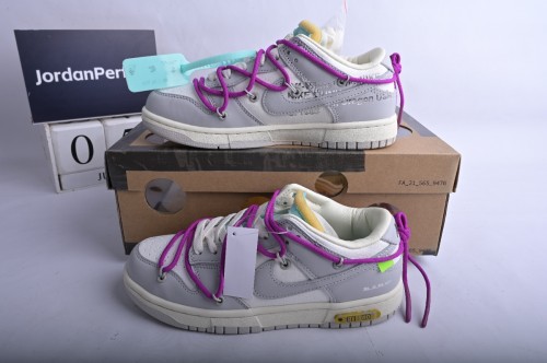 Nike Dunk Low Off-White Lot 21          DM1602-100