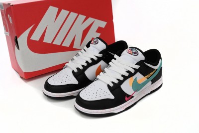 Nike Dunk Low Multiple Swooshes White Washed Teal (Women's)      FD4623-131