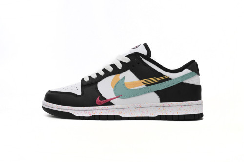 Nike Dunk Low Multiple Swooshes White Washed Teal (Women's)      FD4623-131