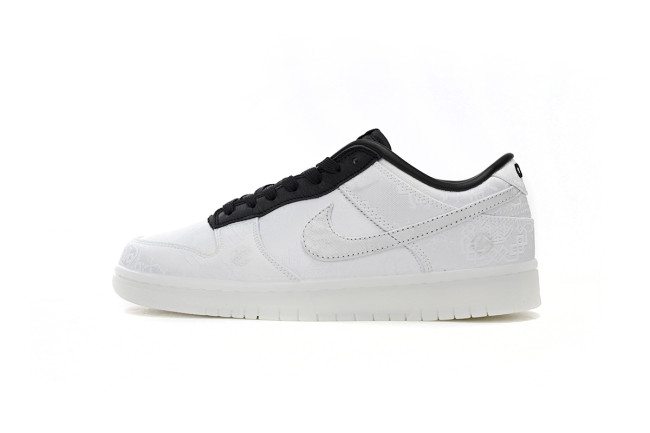 Nike Dunk Low CLOT Fragment White        FN0315-110