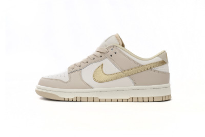 Nike Dunk Low Phantom Metallic Gold (Women's)       DX5930-001