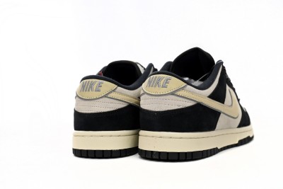 Nike Dunk Low LX Black Suede Team Gold (Women's)     DV3054-001