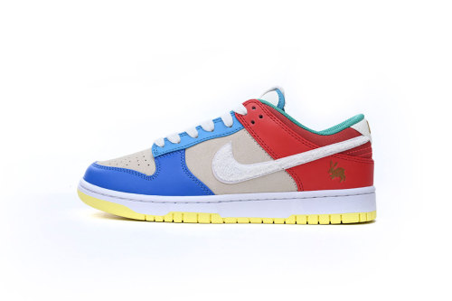 Nike Dunk Low Retro PRM Year of the Rabbit Blue Orange Cream       FD4203-111