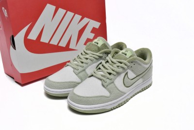 Nike Dunk Low SE Fleece Pack Honeydew (Women's)      DQ7579-300