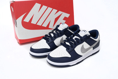 Nike Dunk Low Summit White Midnight Navy      FD9749-400