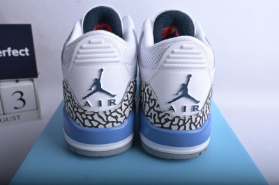 Jordan 3 Retro UNC    CT8532-104