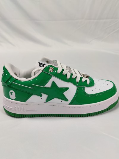 A Bathing Ape Bape Sta Low Green         001FWH701001_GRN_A