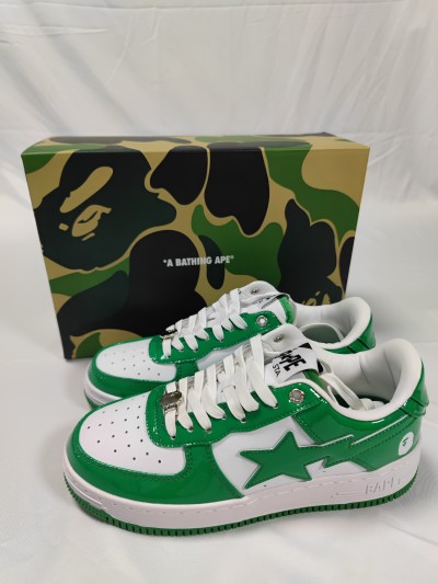 A Bathing Ape Bape Sta Low Green         001FWH701001_GRN_A