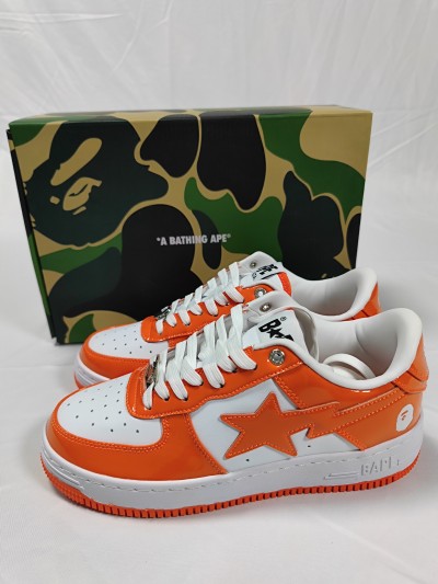 A Bathing Ape Bape Sta Low Orange          001FWH701001_ORG_A