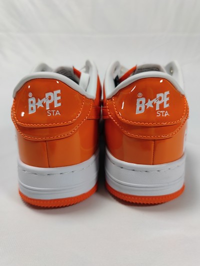 A Bathing Ape Bape Sta Low Orange          001FWH701001_ORG_A