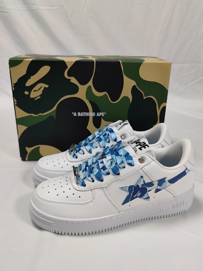 A Bathing Ape Bape Sta ABC Camo White Blue (2022)           1I70191005-BLU