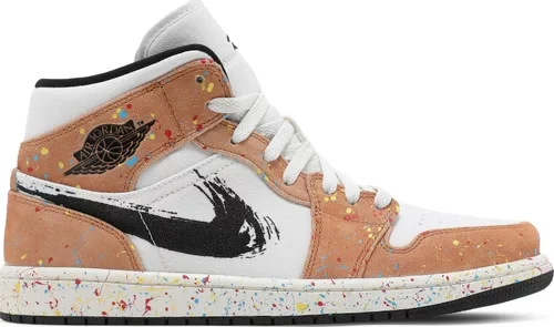 Jordan 1 Mid SE Brushstroke          DA8005-100