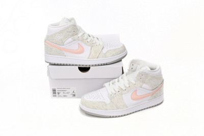 Jordan 1 Mid SE Light Iron Ore (Women's)    DN4045-001