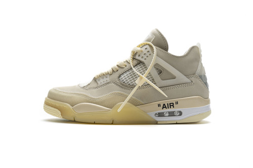 Jordan 4 Retro Off-White Sail (W)    CV9388-100