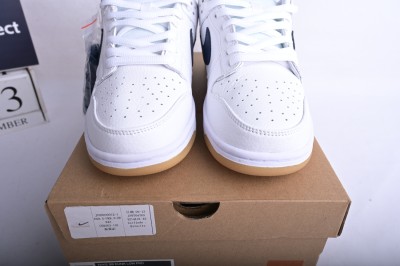 Nike SB Dunk Low Pro White Gum         CD2563-101